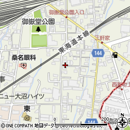 静岡県駿東郡長泉町下土狩192-16周辺の地図