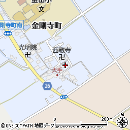 滋賀県近江八幡市金剛寺町175-1周辺の地図