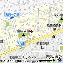 愛知県名古屋市天白区元八事2丁目49周辺の地図