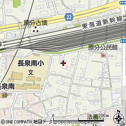 静岡県駿東郡長泉町下土狩1649-19周辺の地図