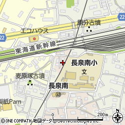 静岡県駿東郡長泉町竹原94-2周辺の地図