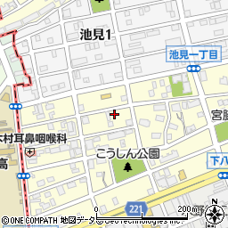 愛知県名古屋市天白区元八事1丁目周辺の地図