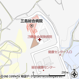 三島社会保険病院周辺の地図