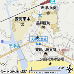 千葉県鴨川市天津1078周辺の地図