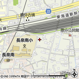 静岡県駿東郡長泉町下土狩1656-3周辺の地図