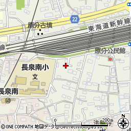 静岡県駿東郡長泉町下土狩1649-18周辺の地図