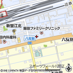 桑名三重信用金庫蟹江支店周辺の地図