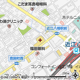 リラ（Ｌｉｌａ）近江八幡店周辺の地図