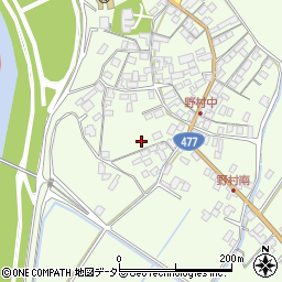 滋賀県近江八幡市野村町920周辺の地図