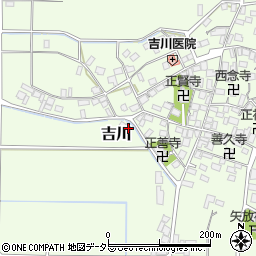 滋賀県野洲市吉川3662周辺の地図