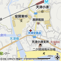 千葉県鴨川市天津1084周辺の地図