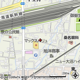 静岡県駿東郡長泉町下土狩378-17周辺の地図