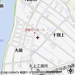 愛知県愛西市善太新田町十割上50周辺の地図