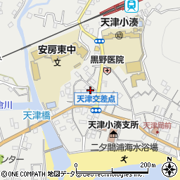 千葉県鴨川市天津1081周辺の地図