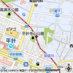 名鉄協商平針駅東駐車場周辺の地図