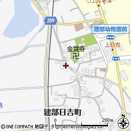 滋賀県東近江市建部日吉町117周辺の地図