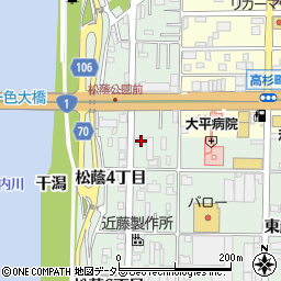 愛知県名古屋市中川区下之一色町松蔭４丁目10周辺の地図