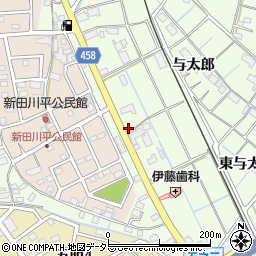 愛知県弥富市五之三町与太郎1432周辺の地図