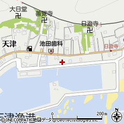 千葉県鴨川市天津1742周辺の地図