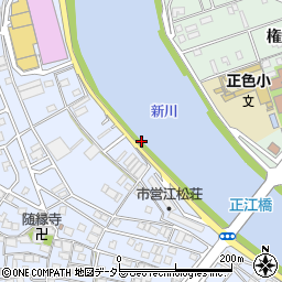 愛知県名古屋市中川区富田町大字江松勘蔵裏周辺の地図