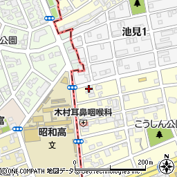 愛知県名古屋市天白区元八事1丁目3周辺の地図