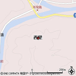 静岡県静岡市清水区西里周辺の地図