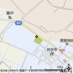 滋賀県東近江市梅林町579周辺の地図