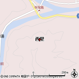静岡県静岡市清水区西里周辺の地図