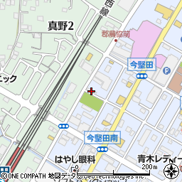 奥村機械株式会社　堅田営業所周辺の地図