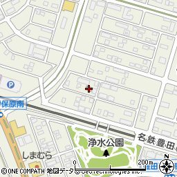 豊田浄水簡易郵便局周辺の地図