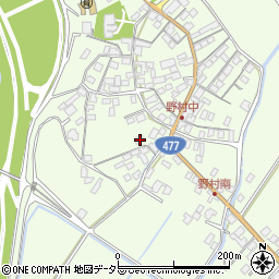 滋賀県近江八幡市野村町902周辺の地図