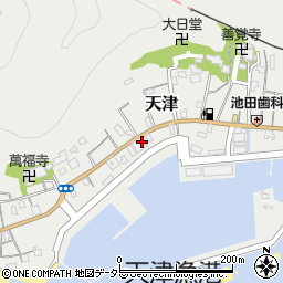 千葉県鴨川市天津1402-1周辺の地図