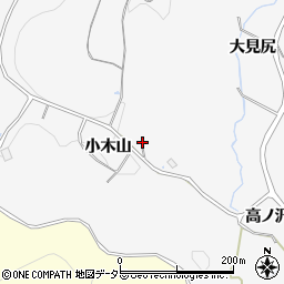愛知県豊田市綾渡町小木山17周辺の地図