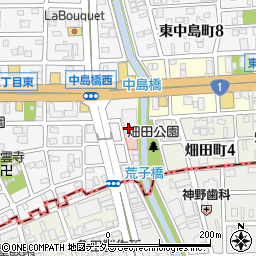 マドンナ　中川店周辺の地図