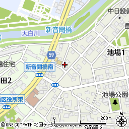 株式会社エコフ　工場周辺の地図