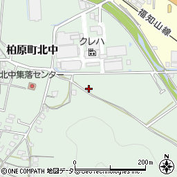 兵庫県丹波市柏原町北中1649周辺の地図