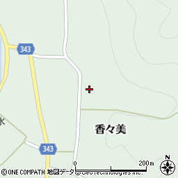 岡山県苫田郡鏡野町香々美468周辺の地図