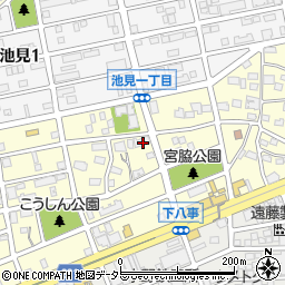 愛知県名古屋市天白区元八事1丁目217周辺の地図