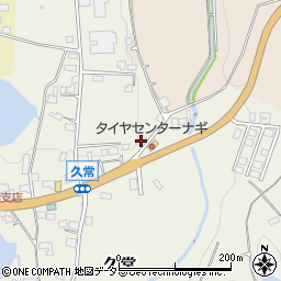 岡山県勝田郡奈義町久常311周辺の地図