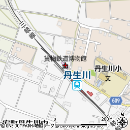 貨物鉄道博物館周辺の地図