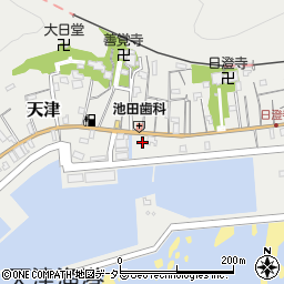 千葉県鴨川市天津1734周辺の地図