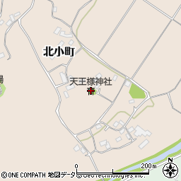天王様神社周辺の地図