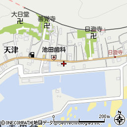 千葉県鴨川市天津1737周辺の地図