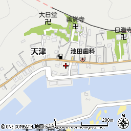 千葉県鴨川市天津1504周辺の地図