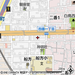 六番町愛昇殿周辺の地図