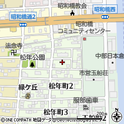 愛知県名古屋市中川区松年町1丁目79-4周辺の地図