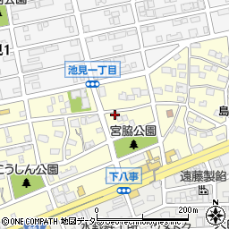 愛知県名古屋市天白区元八事2丁目13周辺の地図