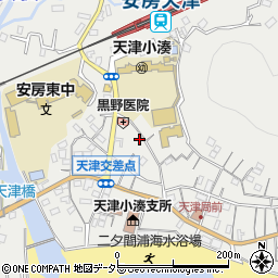 千葉県鴨川市天津1141周辺の地図