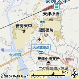 千葉県鴨川市天津1128周辺の地図