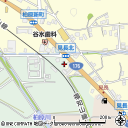 兵庫県丹波市柏原町北中58周辺の地図